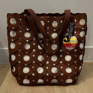 Juicy Couture RARE Leather Tote Bag